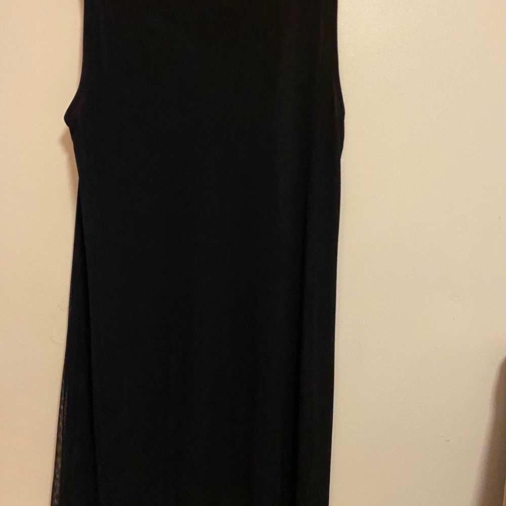 Lavena Black Chiffon Dress - Picture 3 of 6